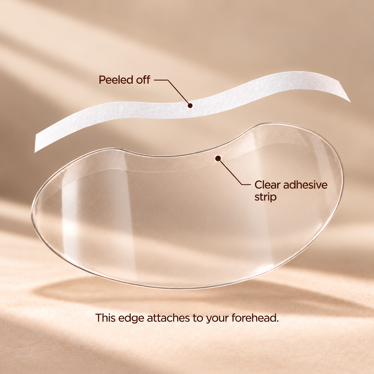 Transparent film in detail